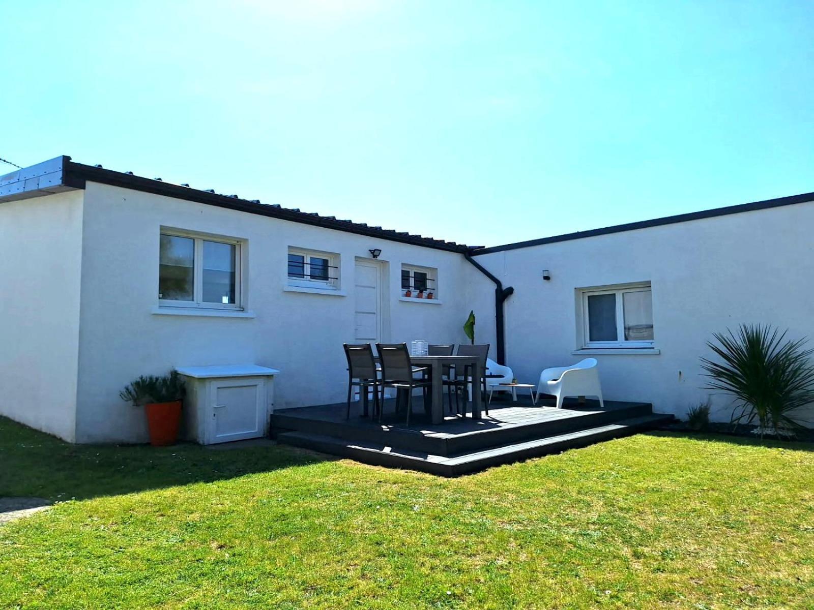 La Villa Kikifil, Bord De Mer Saint-Germain-sur-Ay Экстерьер фото